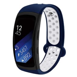 EBN Armbånd Samsung Gear Fit 2/2 Pro - Blå / hvit