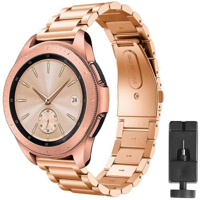 Armbånd rustfrit stål Samsung Galaxy Watch 42mm - Rosè (S)