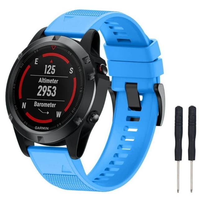 Sport Rannekoru Garmin Fenix 5 / Forerunner 935-vaaleansininen