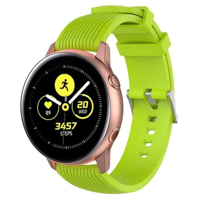 Sport Armbånd  RIB Samsung Galaxy Watch Active - Lime