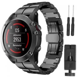 DoubleRow RSF stål Garmin Fenix 3 / 5X / 5X Plus - svart