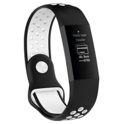 EBN Sport armbånd Fitbit Charge 3 - Svart / hvit