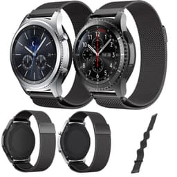 Milanese magnetiske Samsung Gear S3 Frontier / Classic (sort)