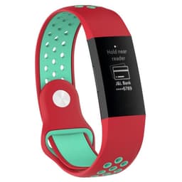 EBN Sport Rannekoru Fitbit Charge 3 - Punainen / minttu