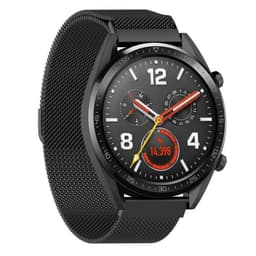 Milanese RSF stål Huawei Watch GT / Magic / TicWatch Pro - Svart