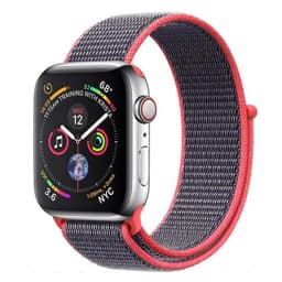 Apple Watch 4 (44mm) Nylon Armband - Electric Pink