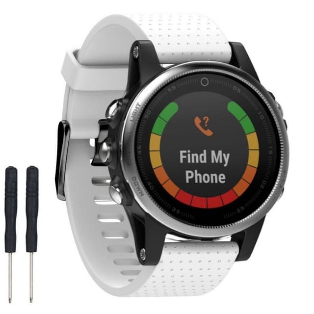 Sport Armband Garmin Fenix 5S / 5S Plus - Vit