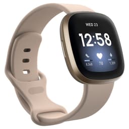 Sport armbånd till Fitbit Versa 3 - Pink Sand