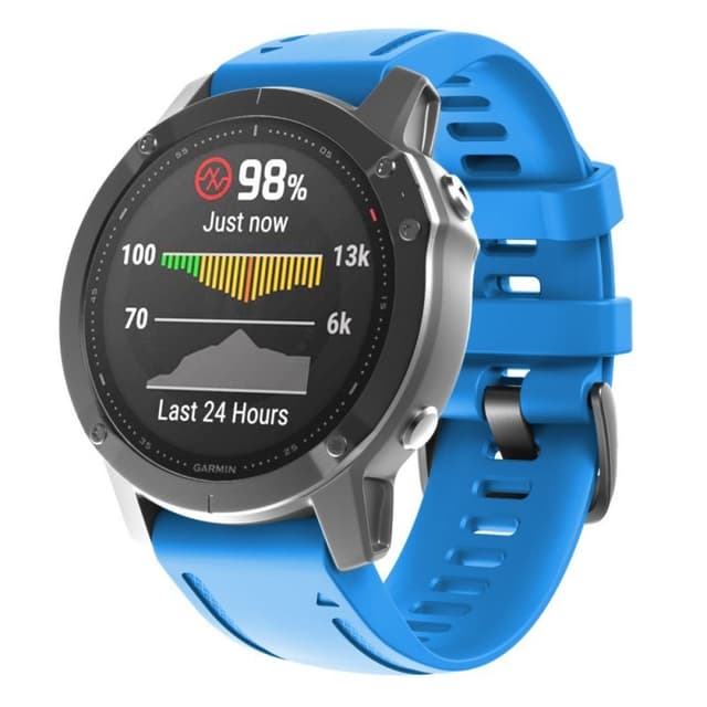 Sport Armbånd  Armband Garmin Fenix 6S - Lyseblå