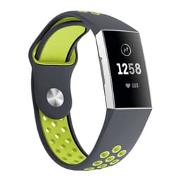 Fitbit Charge 3 EBN Sport armbånd - grå / grønn