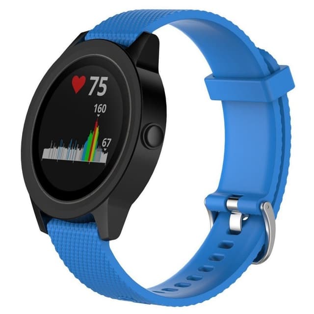 Sport Rannekoru Garmin VivoActive 3 / Move / HR - vaaleansininen
