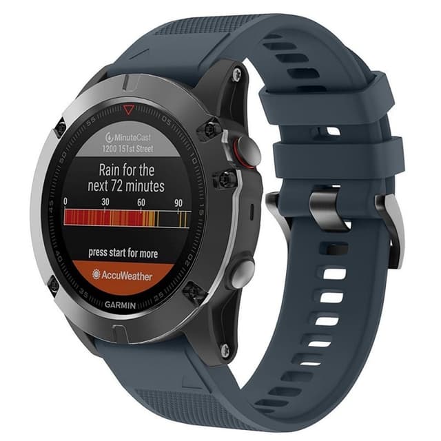 Sport Garmin Fenix 3 / 5X / 5X Plus - Gråblå