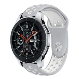 EBN Sport Armbånd Samsung Galaxy Watch 46mm-Grå / Hvid