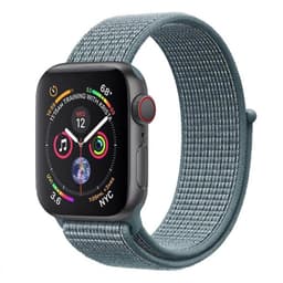 Apple Watch 4 (44 mm) nylonrannekoru - taivaanvihreä