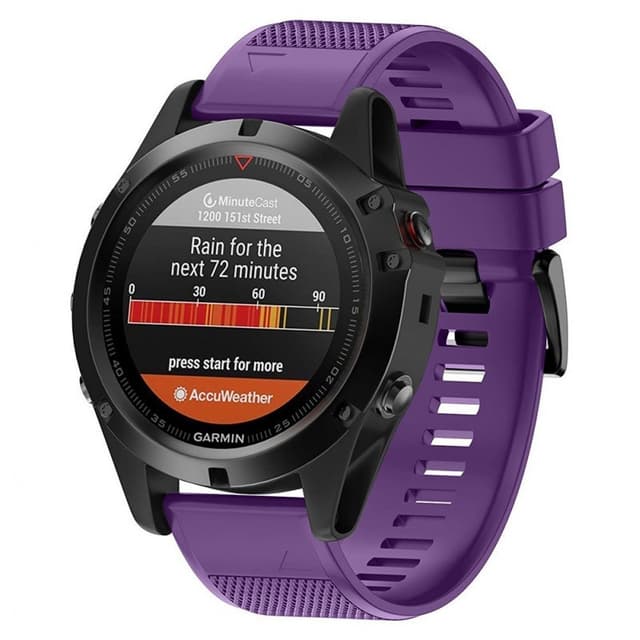 Sport Rannekoru Garmin Fenix 3 / 5X / 5X Plus - violetti