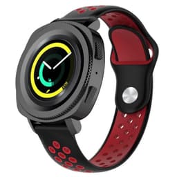 EBN Sport rannekoru Samsung Gear Sport - musta / punainen