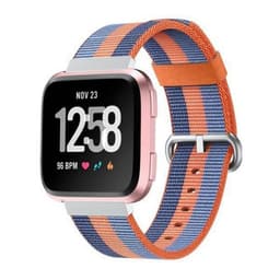 Nylon armbånd for Fitbit Versa / Versa Lite - Orange
