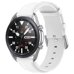 Læderarmbånd Samsung Galaxy Watch 3 (41mm) - Hvid