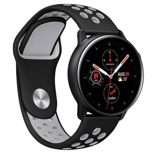 EBN-rannekoru Samsung Galaxy Watch Active 2 - musta / harmaa