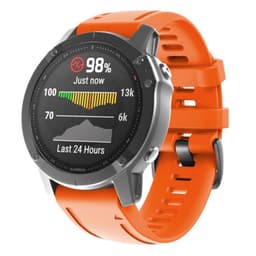 Sport Rannekoru Garmin Fenix 6S - oranssi