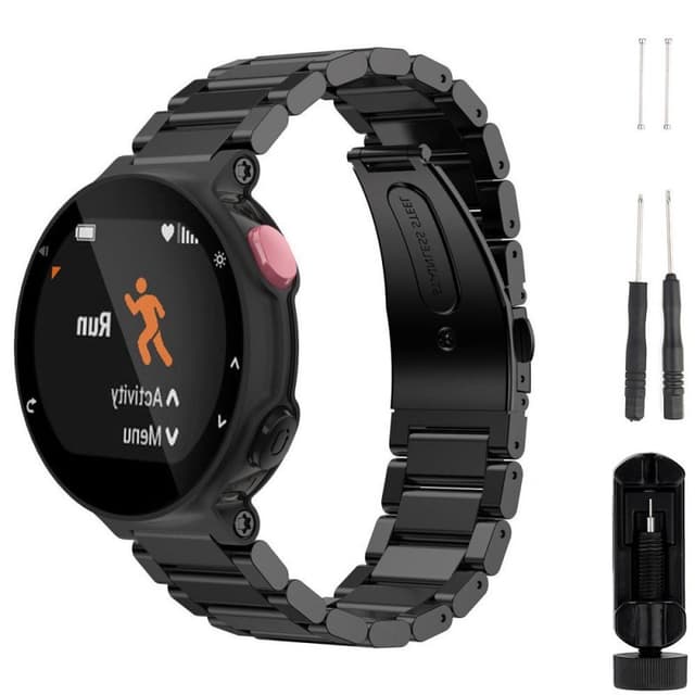 Rannekoru RSF Garmin Forerunner 220/230/235/620/630 / 735XT - musta