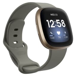 Sport Rannekoru Fitbit Versa 3 - Harmaa