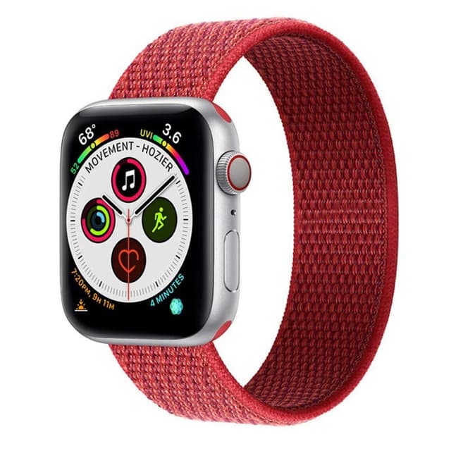 Apple Watch 5 (40 mm) nylonrannekoru - punainen