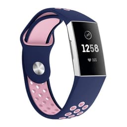 Fitbit Charge 3 EBN Sport rannekoru - sininen / Vpunainen