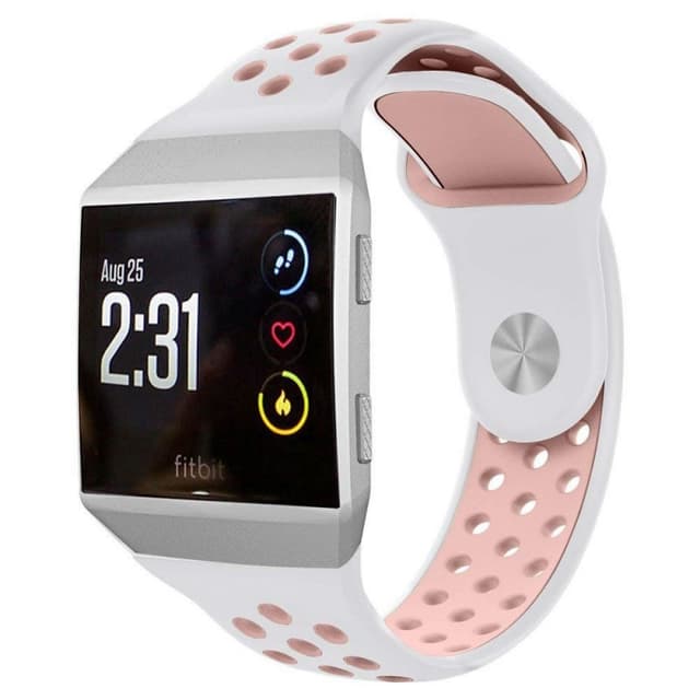 EBN Sport Armband Fitbit Ionic - vit/rosa