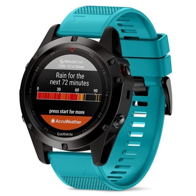 Sport Rannekoru Garmin Fenix 3 / 5X / 5X Plus - turkoosi