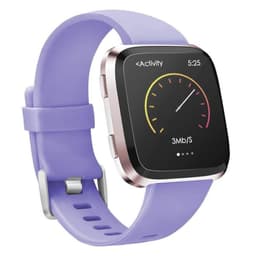 Sport Rannekoru Fitbit Versa / Versa Lite - vaalean violetti
