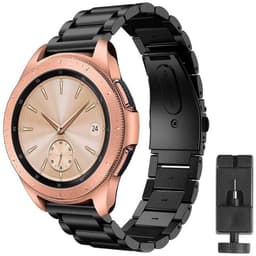 Armband rostfritt stål Samsung Galaxy Watch 42mm - Svart