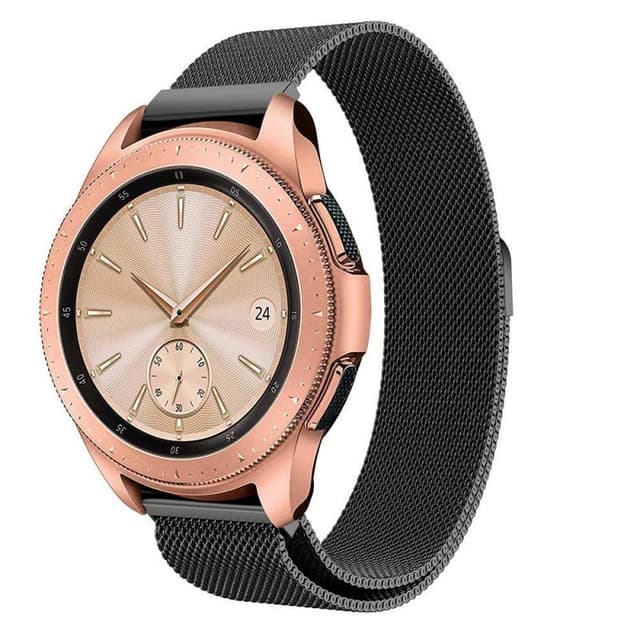 Milanese RSF-teräsrannekoru Samsung Galaxy Watch 42mm-musta