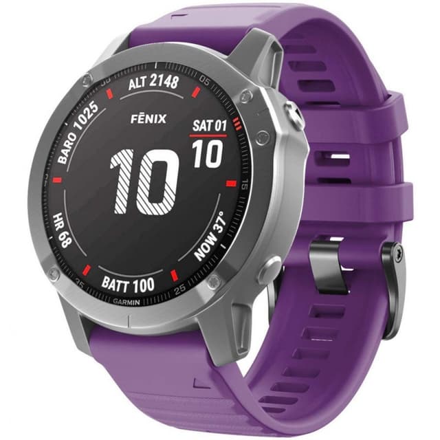 Sport Rannekoru Garmin Fenix 6 - violetti