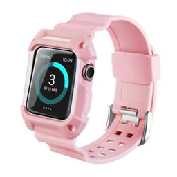 Apple Watch 38mm Armor rannekoru - vaaleanpunainen