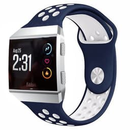 EBN Sport Armbånd Fitbit Ionic blå-hvid