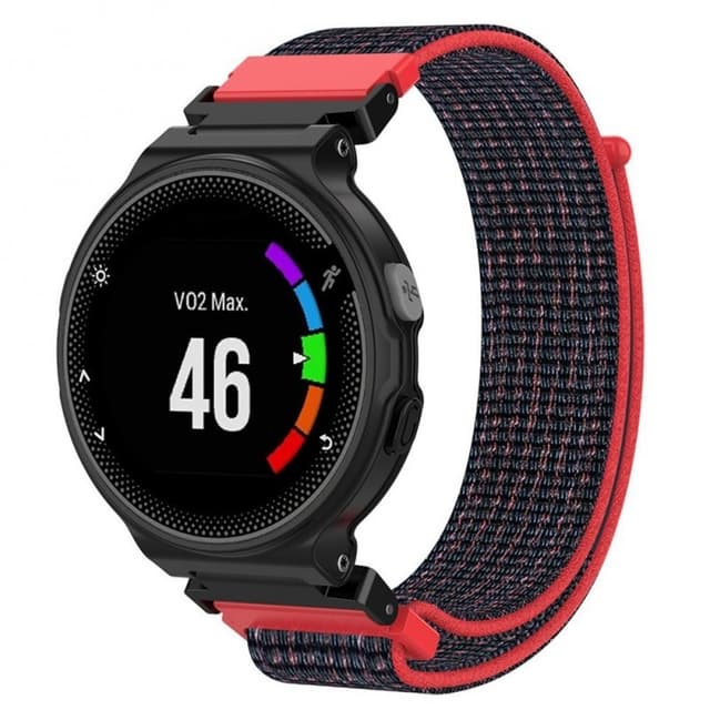 Nylon armbånd Garmin Forerunner 220/230/235/620/630 / 735XT - Rød