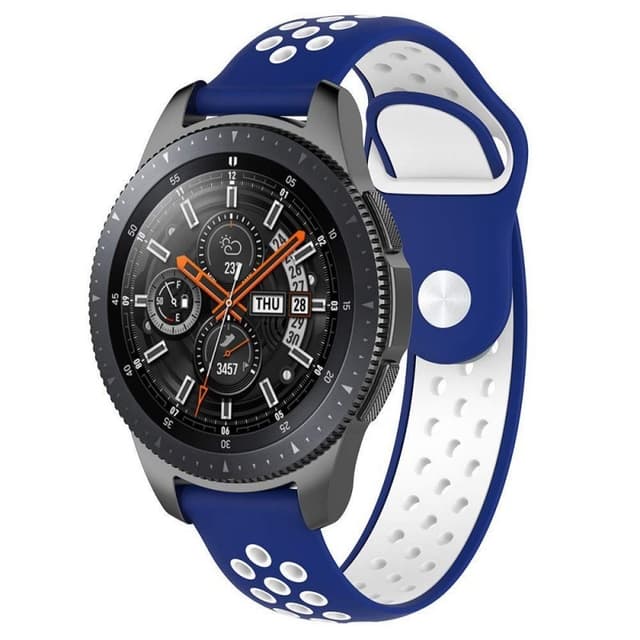 EBN Sport Armband Samsung Galaxy Watch 46mm-Blå/vit
