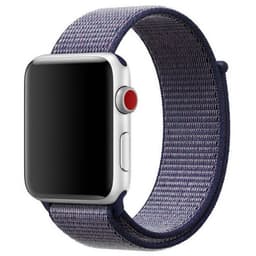 Apple Watch 42 mm nailonrannekoru - keskiyön sininen