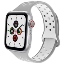 EBN Sport Armbånd Apple Watch 5 (44mm) - Grå / hvid