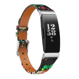 Blomsterskindarmbånd FITBIT Inspire / Inspire HR - Red