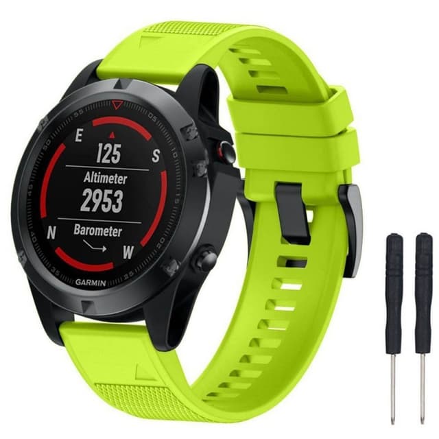 Sport Rannekoru Garmin Fenix 5 / Forerunner 935-Lime