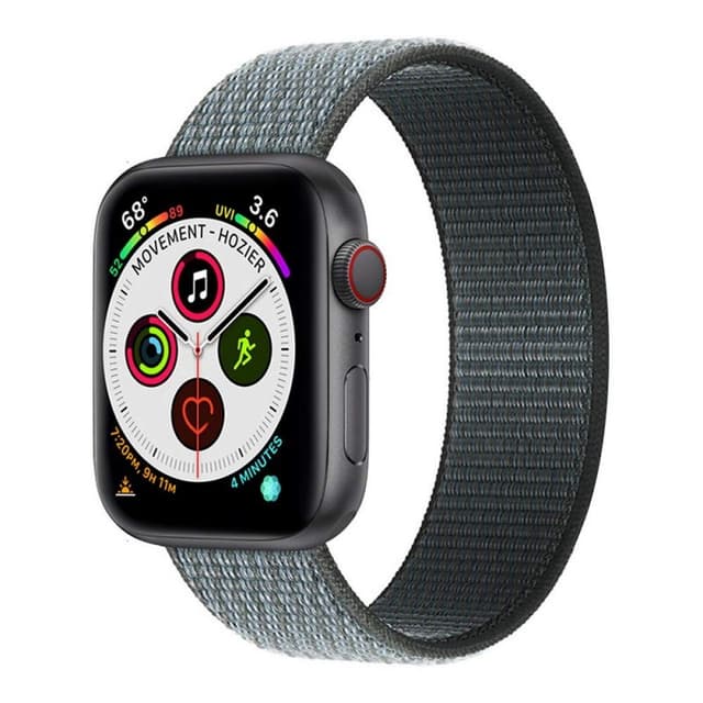 Apple Watch 5 (40 mm) nailonrannekoru - Storm Grey