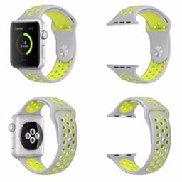 Apple Watch 38mm Sport Armbånd  Hvid-Gul