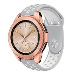 EBN Sport rannekoru Samsung Galaxy Watch 42mm Harmaa / Valkoinen (S)