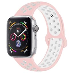 EBN Sport Rannekoru Apple Watch 4 (44) - Vpunainen / valkoinen