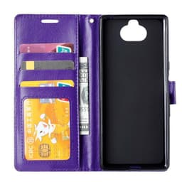 Lompakkokotelo 3-kortti Sony Xperia 10 (I4113)  - violetti