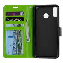 Lompakkokotelo 3-kortti Asus Zenfone 5 / 5Z (ZE620KL)  - vihreä