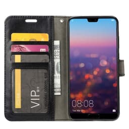 Lompakkokotelo 3-kortti Huawei P20 (EML-L29)  - musta