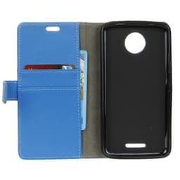 Mobilplånbok 2-kort Motorola Moto C Plus (XT1723)  - Blå